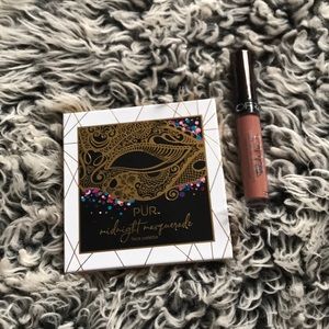 Face palette and lipstick- both unused.